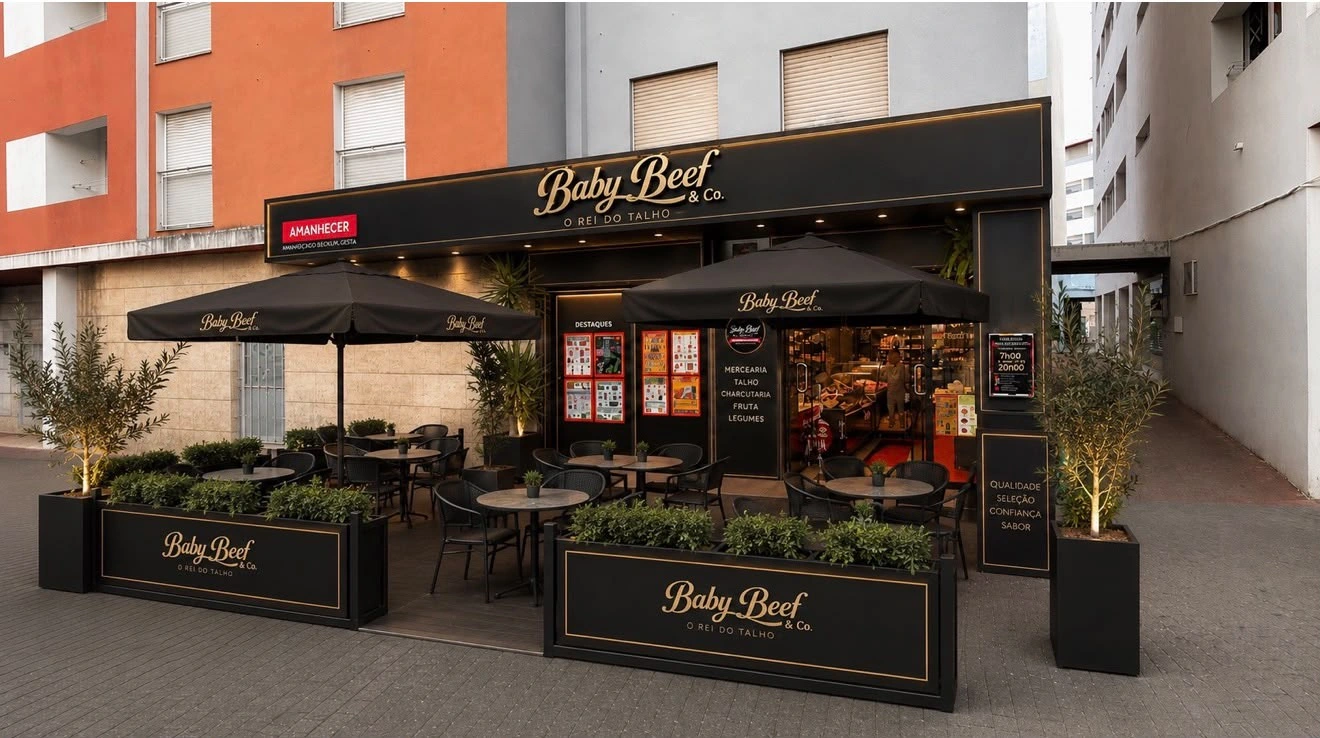 Fachada da Baby Beef Amanhecer Escolha Certa